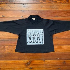Rare vintage Y2K dancing girls Control the Beat top
